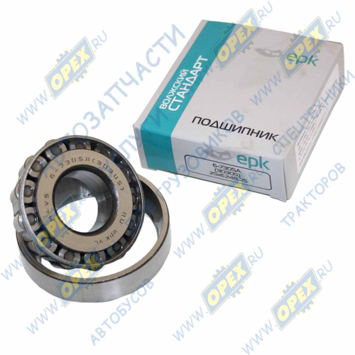 6-7305А Подшипник 25х62х18,25 ролик.радиал.упорн.конич. 1-ряд. Волжский Стандарт